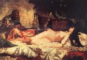 Mariano Fortuny y Marsal Odalisque oil painting